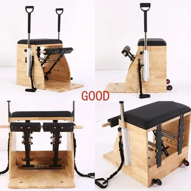 Pilates Yoga Chair - 2024 Equipamento de Fitness: Máquina Reformer