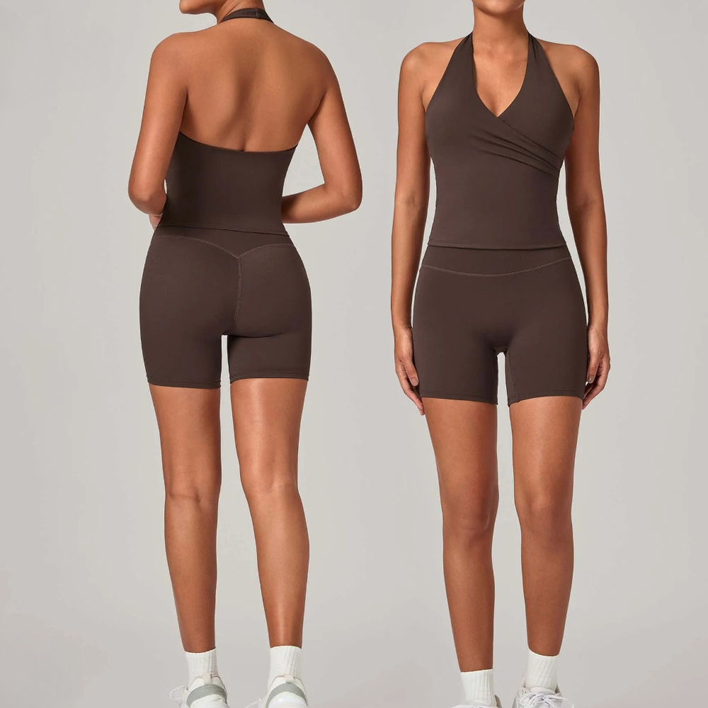 Pilates Yoga Gear - Conjunto Esportivo Feminino de 2 Peças