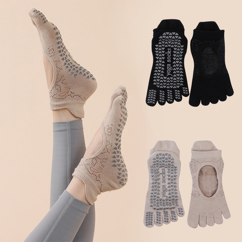 Fitness Yoga Pilates - Mulheres Yoga Toe Socks Alta Qualidade