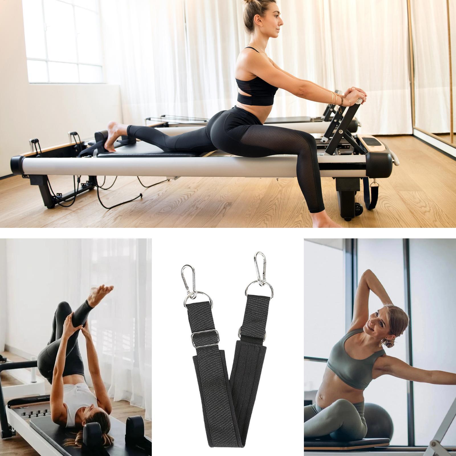 Pilates With Yoga - Alça de Pilates Reforçada Ajustável Antiderrapante