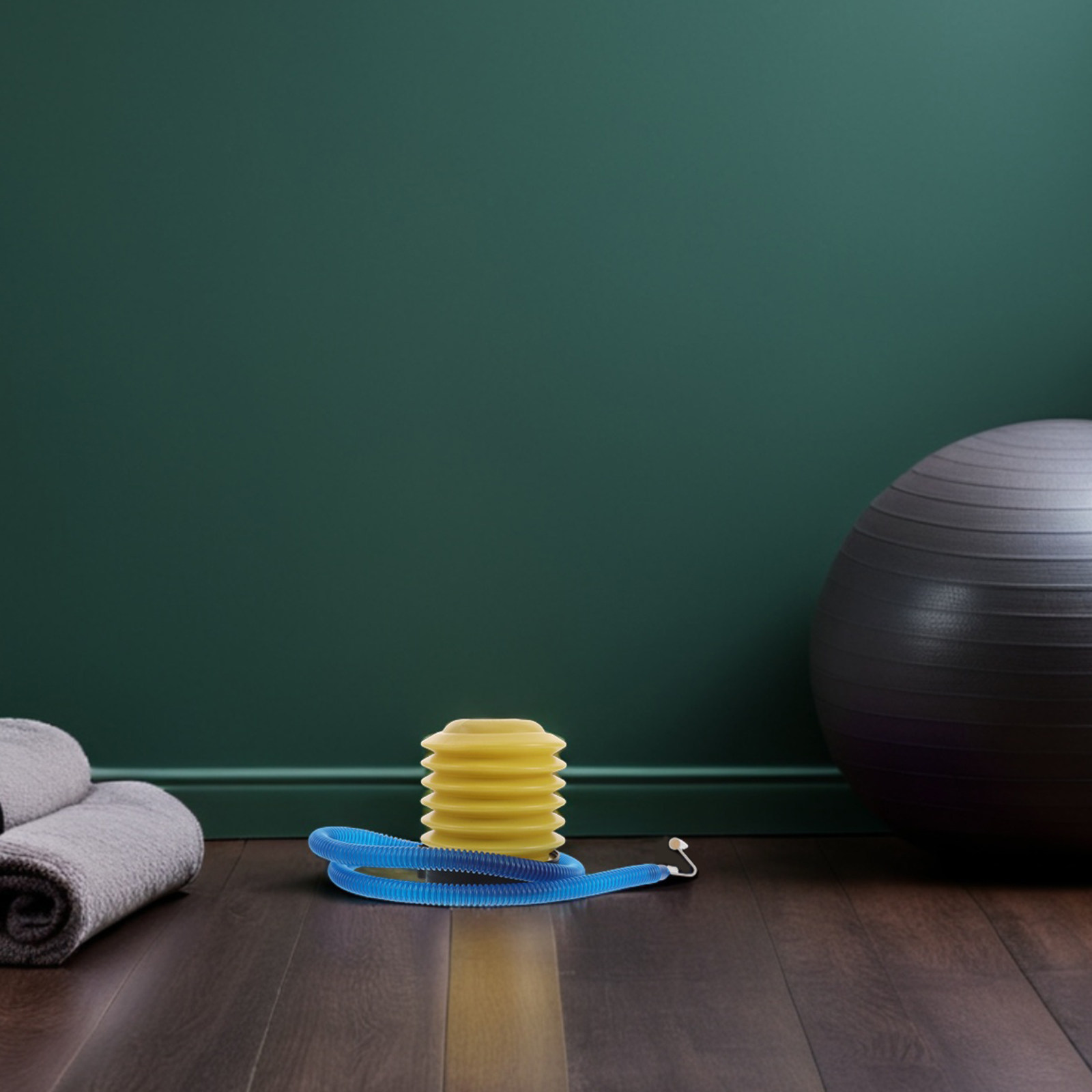 Pilates With Yoga - Conjunto de Bomba Manual para Bola
