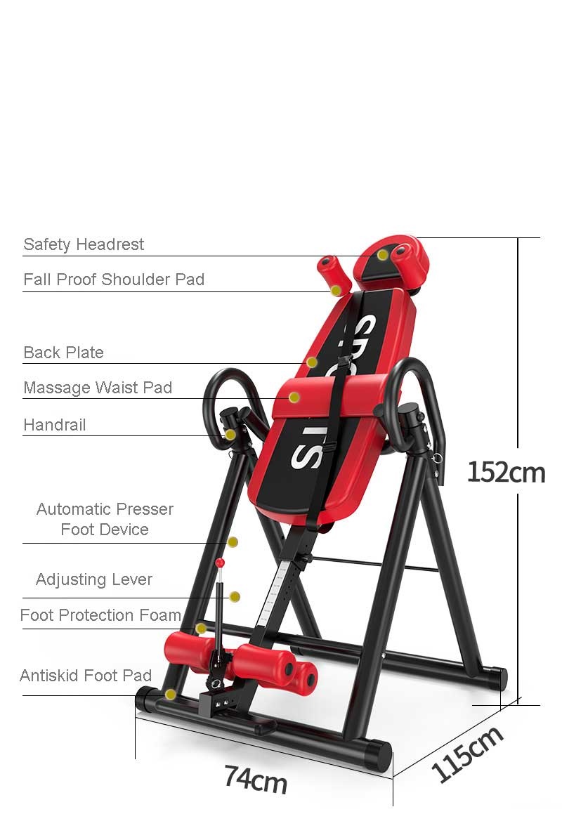 Inversion Table Fold - Equipamento de Ginástica Dobrável em Promoção: