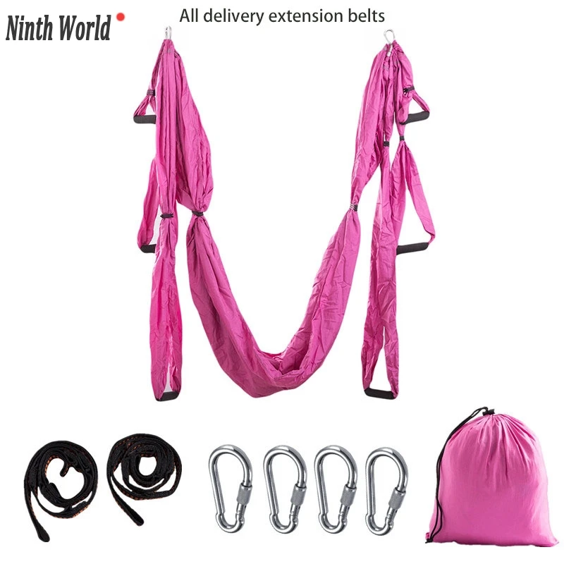 Pilates Yoga Aerial - Rede de Yoga Aéreo Antigravidade, Conjunto
