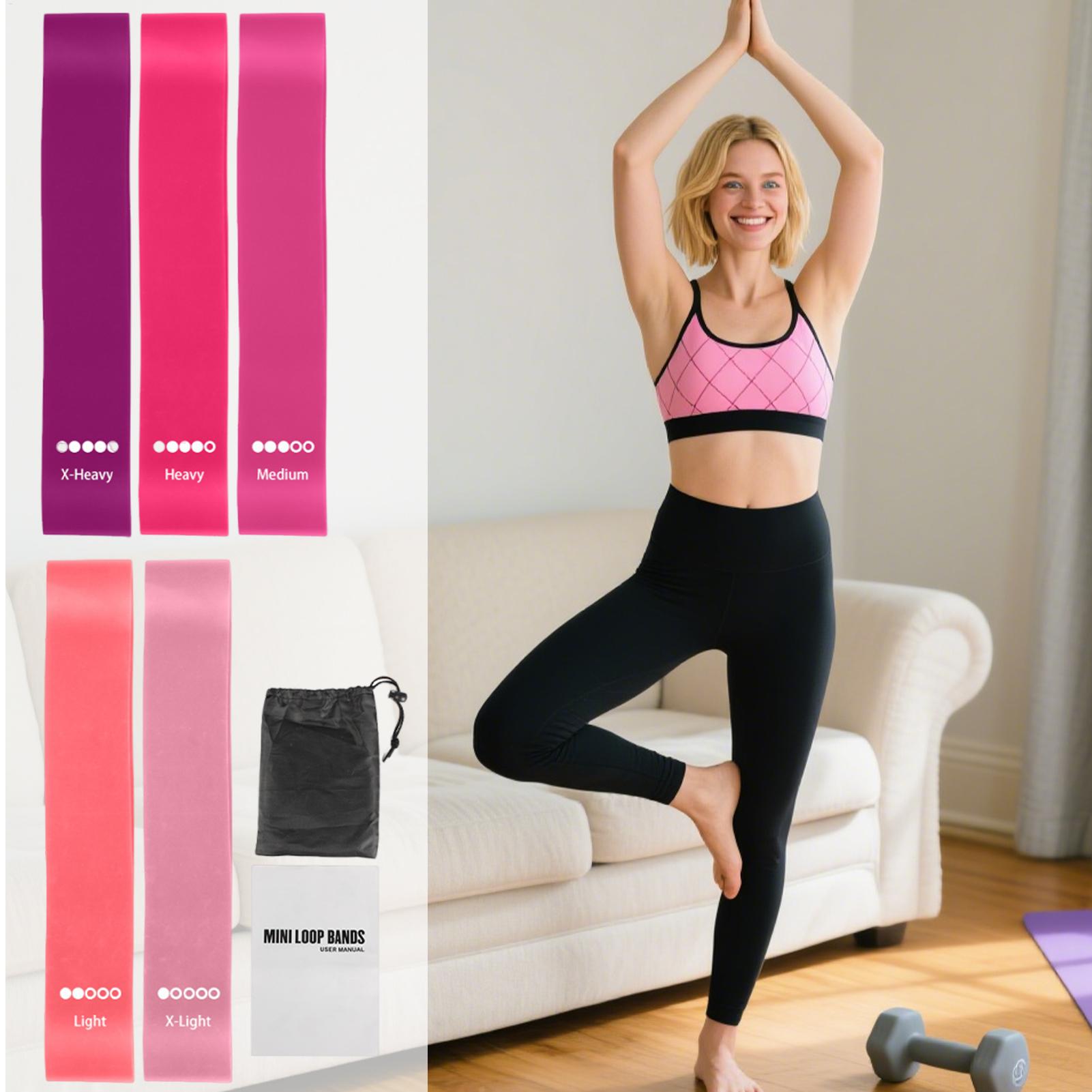 Pilates And Yoga Difference - Yoga esporte exercício elástico faixas de