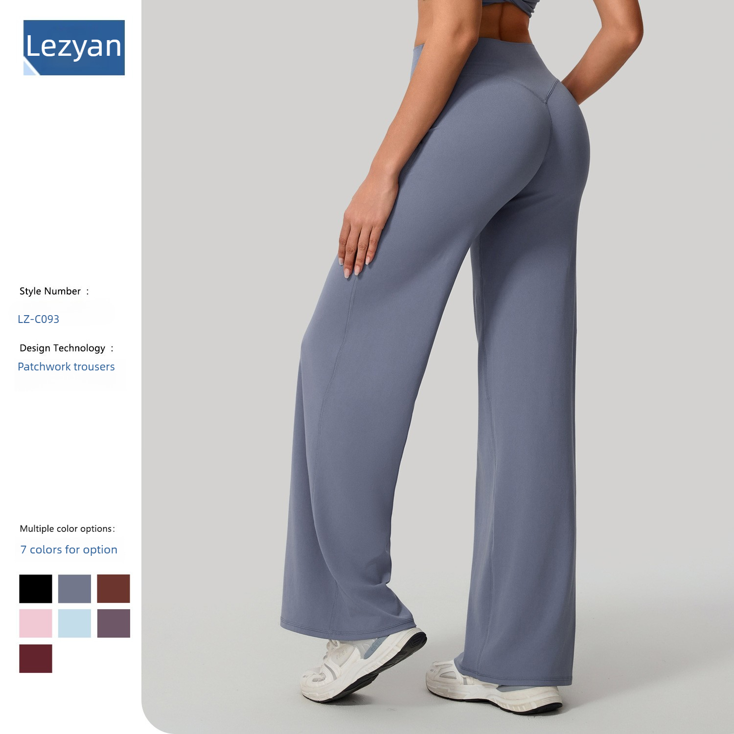 Pilates Yoga Legging - Calças Largas e Confortáveis Lezyan para