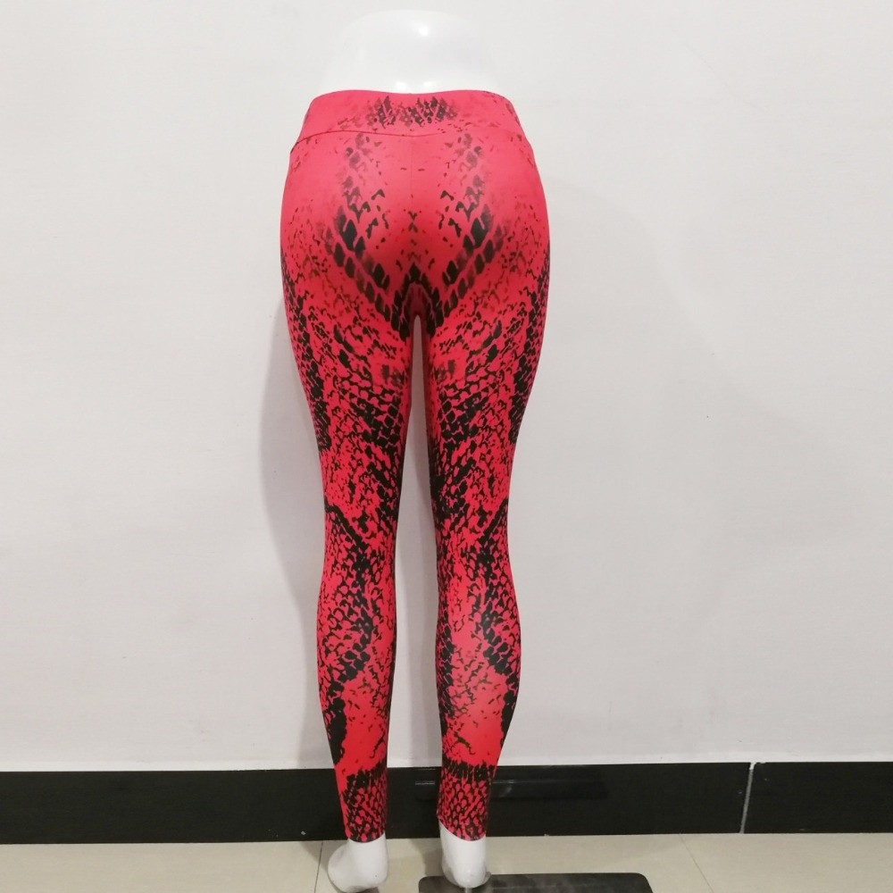 Leggings com Estampa de Cobra  - Pilates Yoga Legging avaliação e preço