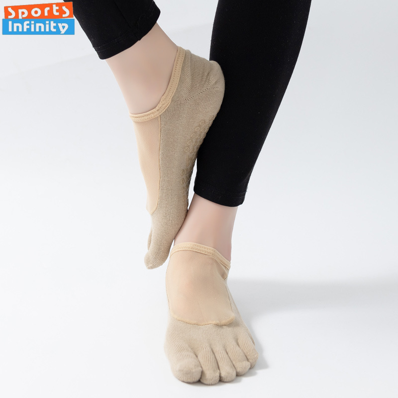Meias de Yoga de Malha para Pr - Fitness Yoga Pilates avaliação e preço