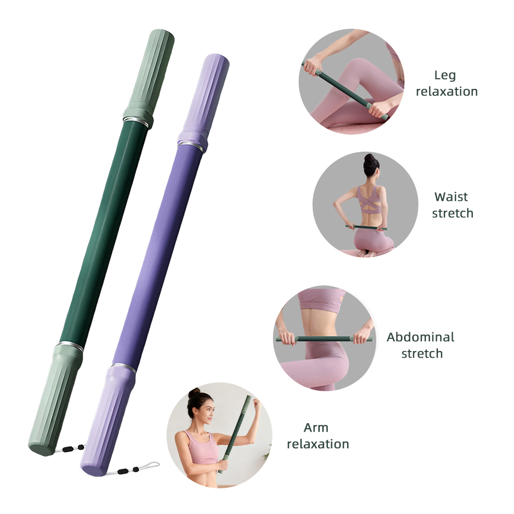 Bastão de Yoga Ergonômico para - Pilates Yoga Gear avaliação e preço