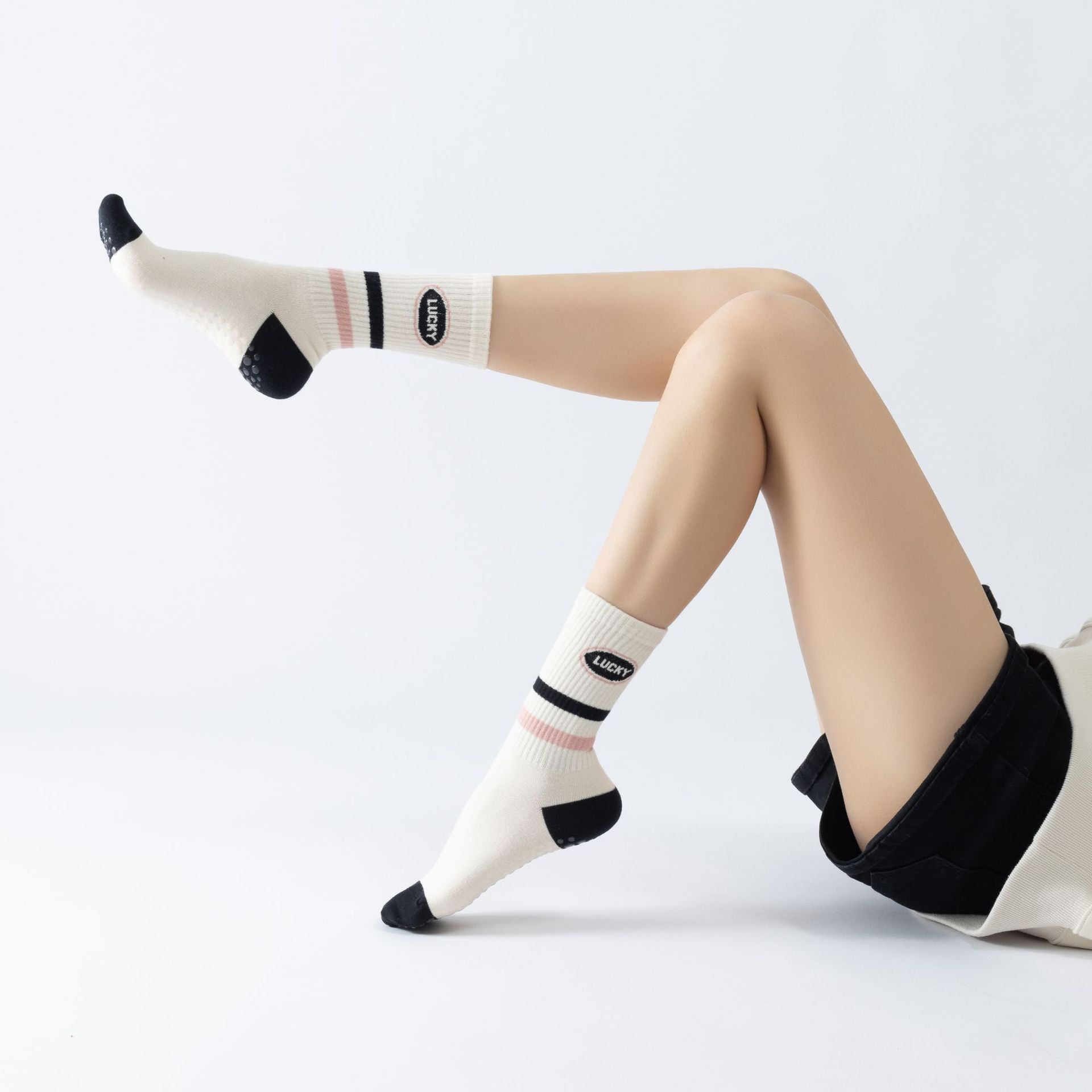 Listras yoga aeróbica meias fe - Pilates Yoga Zumba avaliação e preço