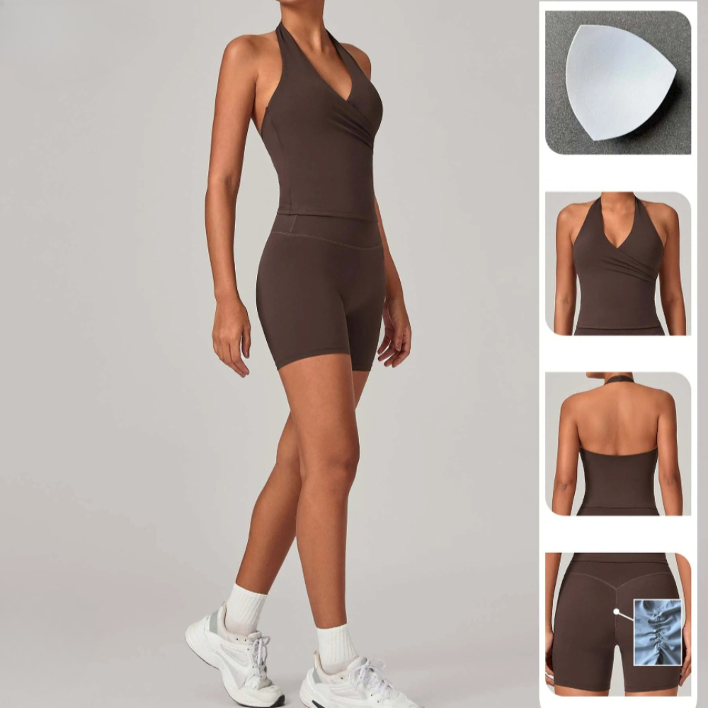 Conjunto Esportivo Feminino de - Pilates Yoga Gear avaliação e preço