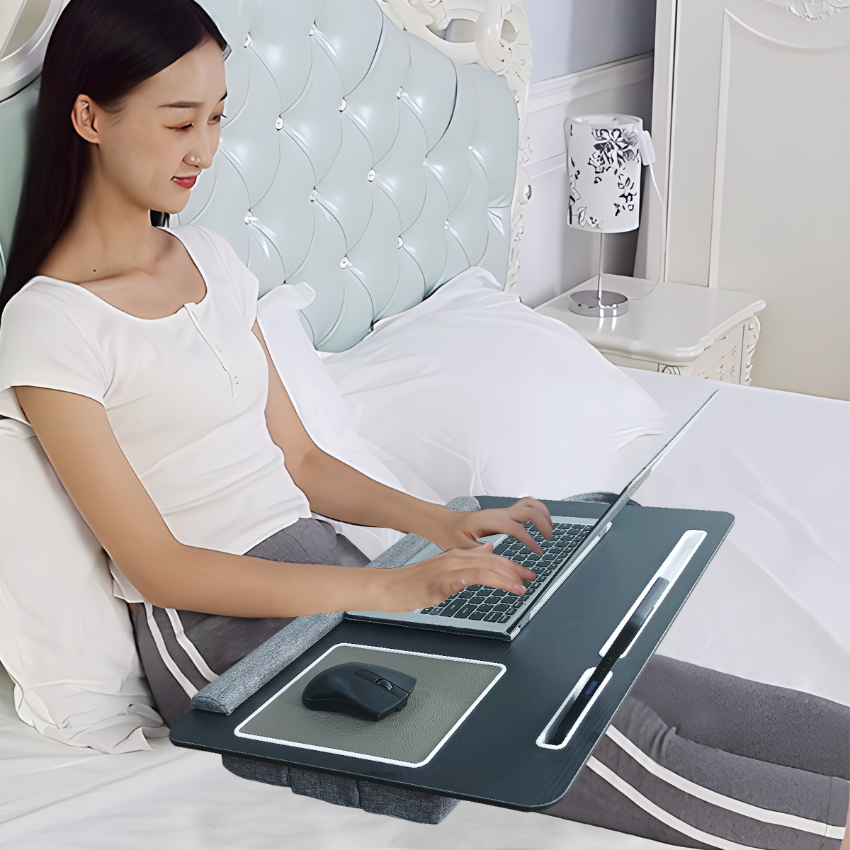 Mesa de cama portátil MUMUCC p - Inversion Table Fold avaliação e preço