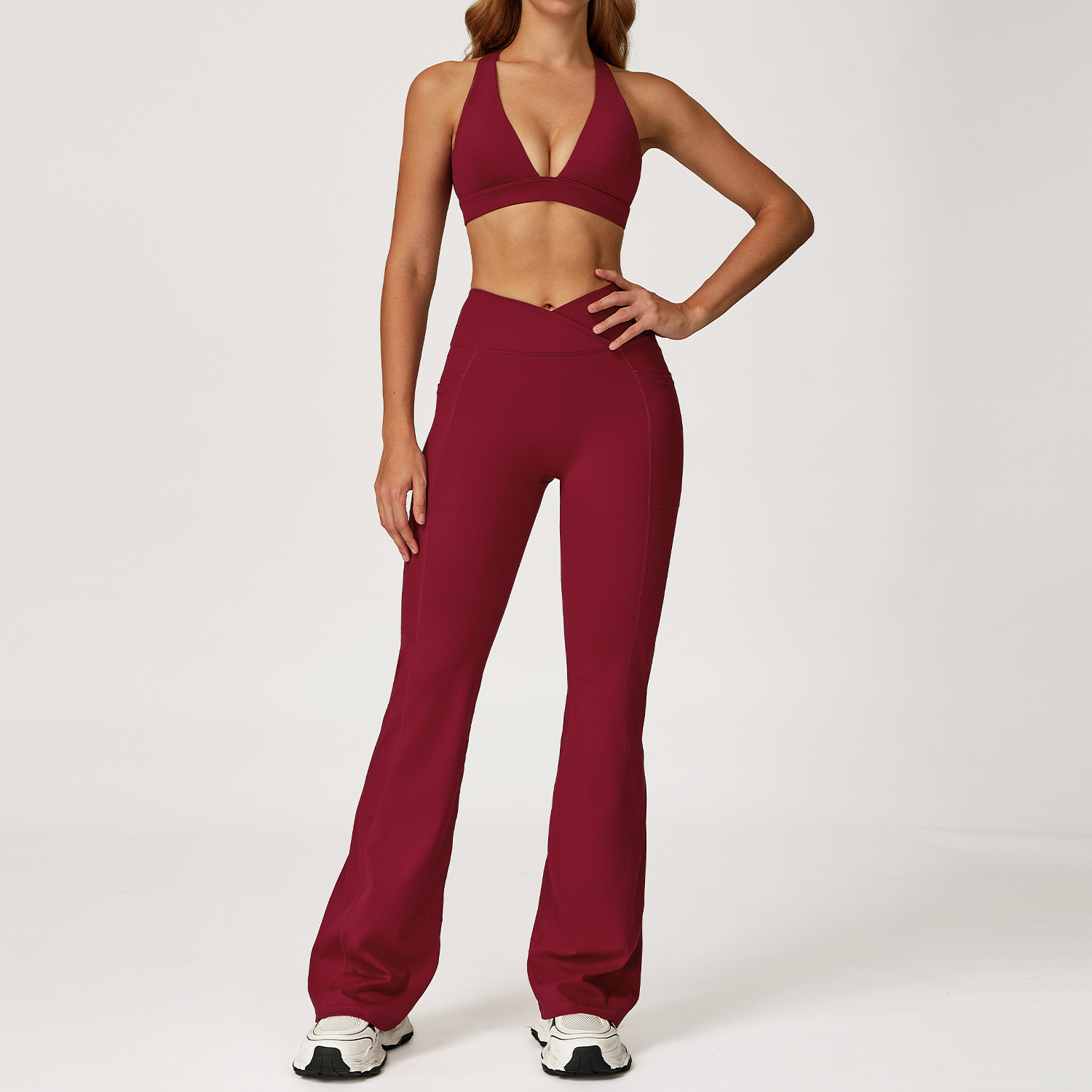 Conjunto de 2 peças para fitne - Pilates Yoga Legging avaliação e preço