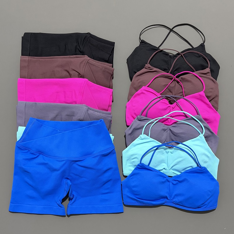 2 peça visão ginásio conjunto  - Pilates Yoga Gear avaliação e preço