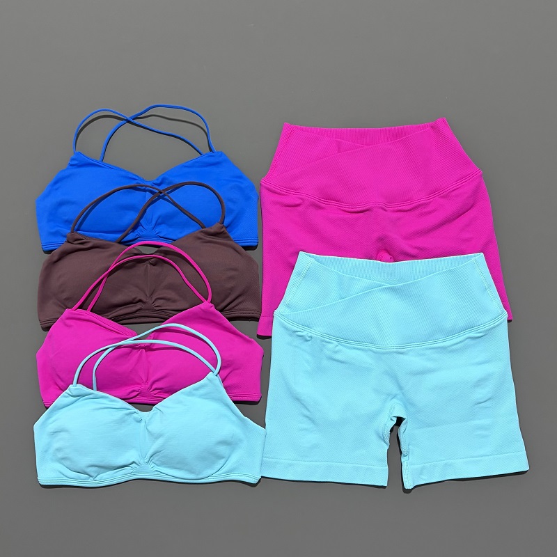2 peça visão ginásio conjunto  - Pilates Yoga Gear avaliação e preço