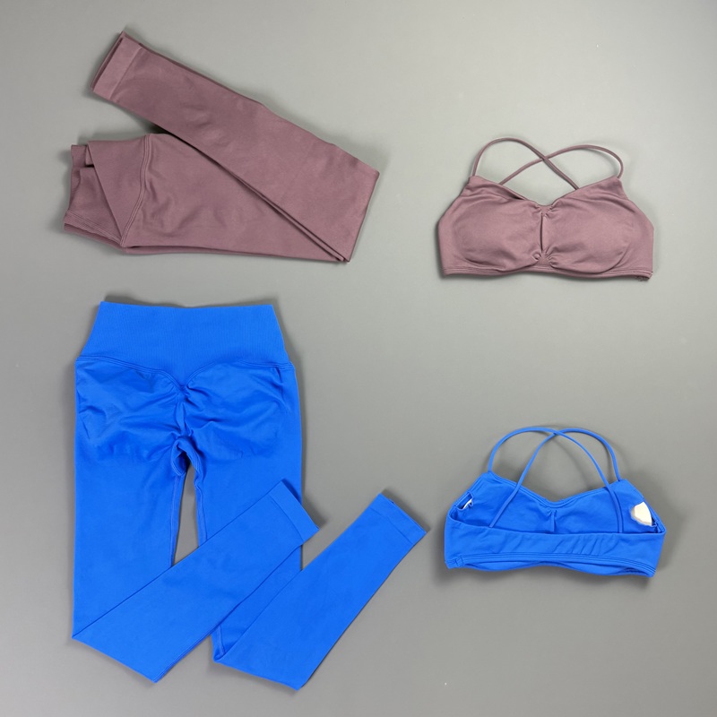 Conjunto de 2 Peças: Leggings  - Pilates Yoga Legging avaliação e preço