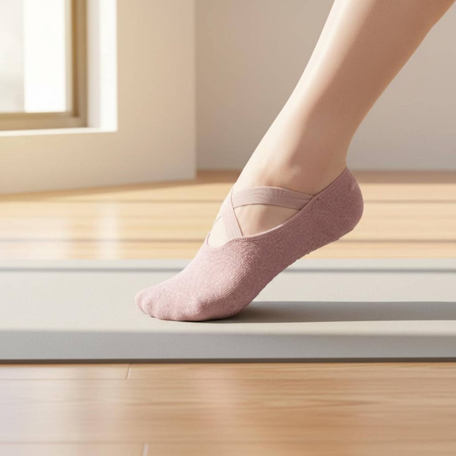 Meias de Fitness Antiderrapant - Pilates And Yoga Studio avaliação e preço