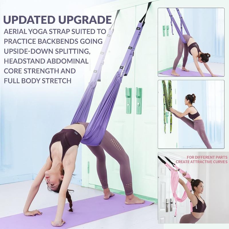 Conjunto de Rede de Yoga Aéreo - Pilates Yoga Aerial avaliação e preço