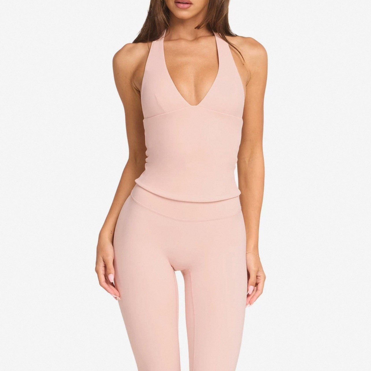 Conjunto de Yoga Feminino C-B: - Pilates Yoga Legging avaliação e preço