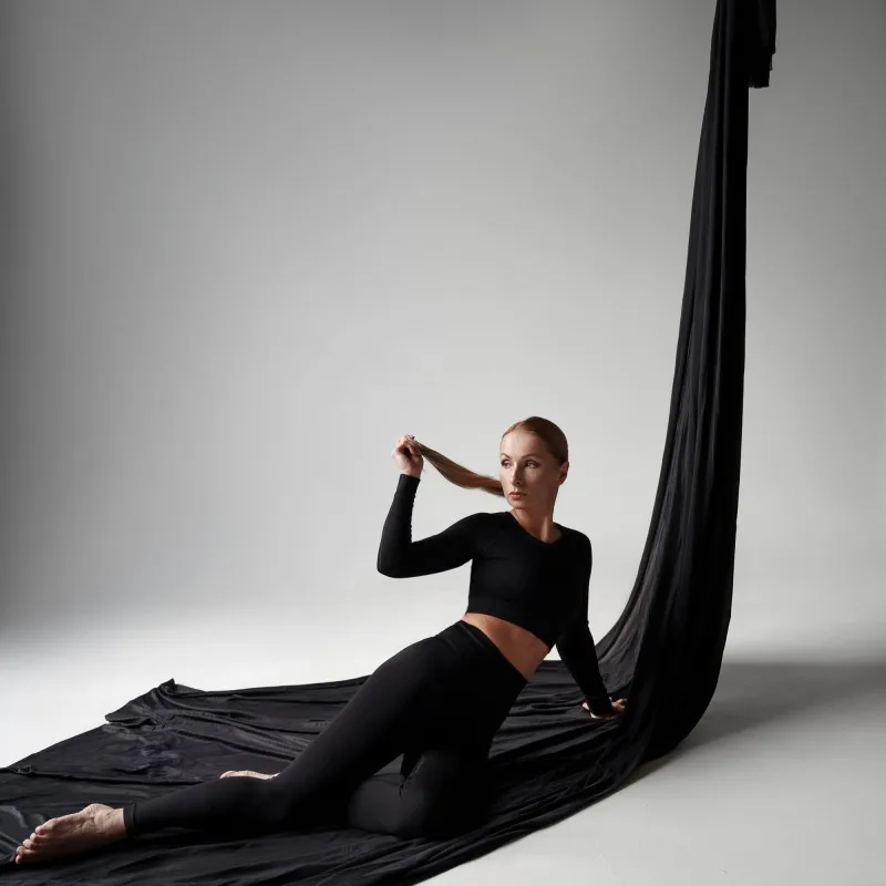 16 jardas 14.7 metros de náilo - Pilates Yoga Aerial avaliação e preço