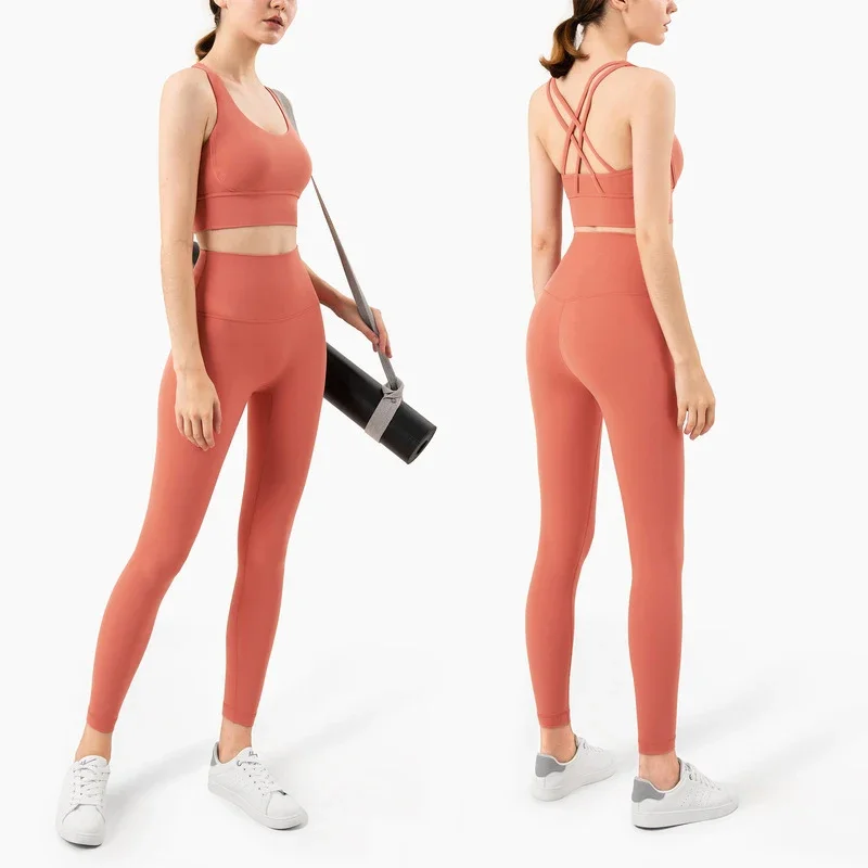Verão novo 2 peça roupas de yo - Pilates Yoga Legging avaliação e preço