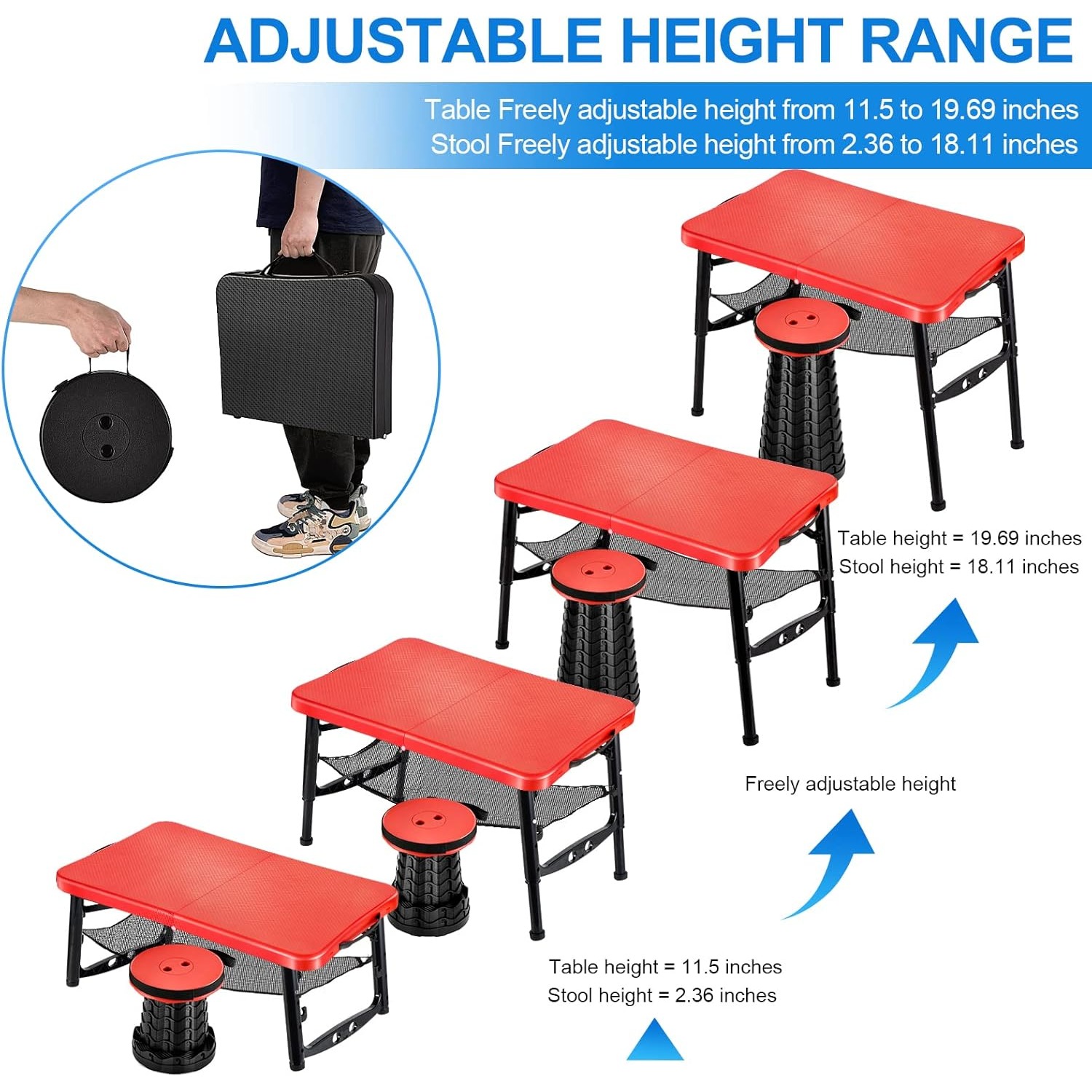 Mesa dobrável retrátil e conju - Inversion Table Fold avaliação e preço